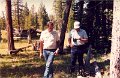 Dad--Keith at summer logging site